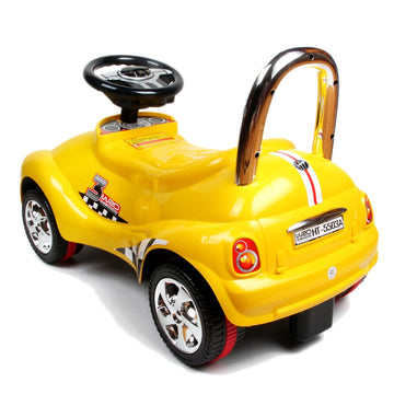 Amazing Tech Depot 3-In-1 Ride On Car Toy Gliding Scooter With Sound & Light (Color May Vary)