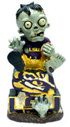 Foco Lsu Sitting On Logo Zombie With Football