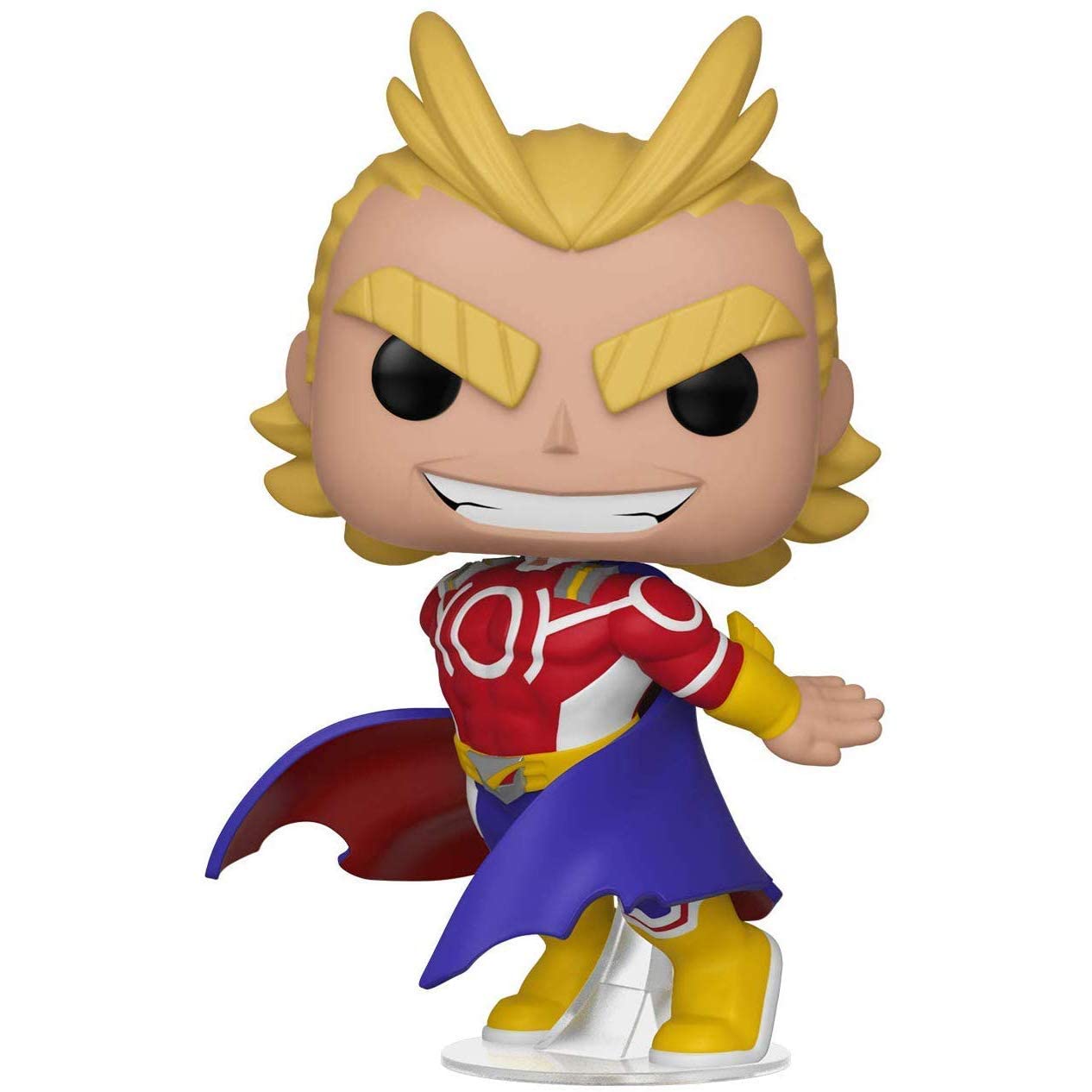 Silver Age All Might: Fun Ko Pop! Animation Vinyl Figure & 1 Compatible Graphic Protector Bundle (608-42931 - B)