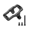 GTHELE Aluminum Servo Mount Bracket for Traxxas TRX4M Upgrade Parts 1/18 RC Crawler Car (Black)
