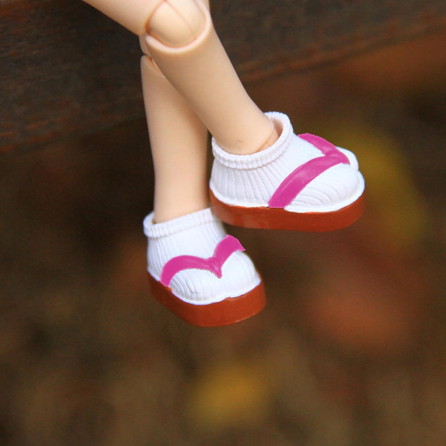 Ymy Ob11 Doll Shoes Lovely 1/12 Scale Bjd Shoes For Obitsu 11 Action Figure Body(3 Pairs)