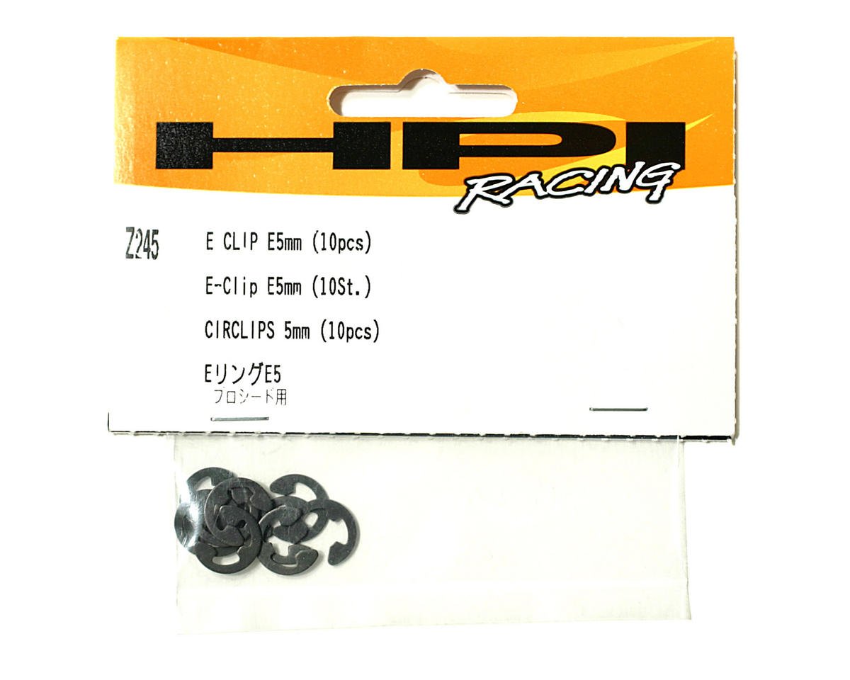 HPI/TT E-Clip E5 mm (Pack of 10)