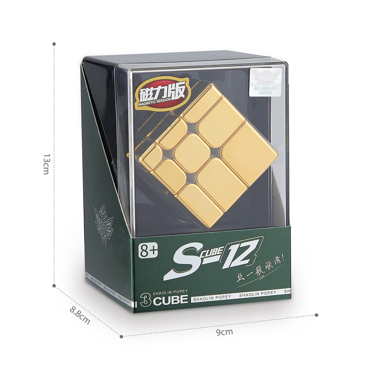 Cyclone Boys 3X3 M Mirror Cube Reflective Gold