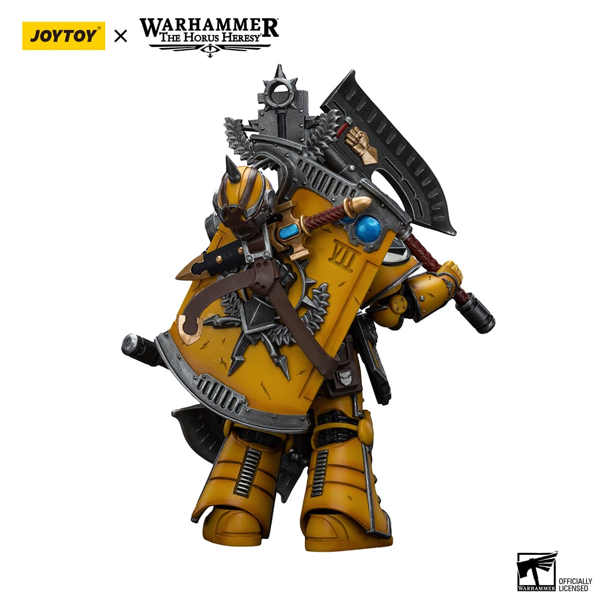 Yizrio Joytoy Warhammer 40K Imperial Fists The Horus Heresy Genuine License 1/18 Fafnir Rann 4.9 Inch Action Figure