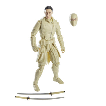 G.I. Joe Classified Series Snake Eyes Action Figure - 6-Inch Premium Toy, Custom Package Art, White, Model E8496