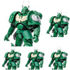 McFarlane - Warhammer 40,000 7 Figures Wave 5 - Dark Angels Assault Intercessor Sergeant (Pack of 5)