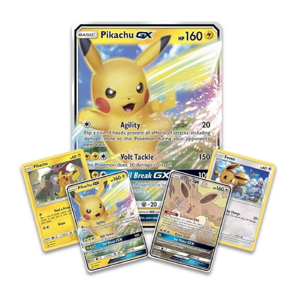 Pokemon Tcg: Pikachu-Gx & Eevee-Gx Special Collection, Multicolor (820650807770)