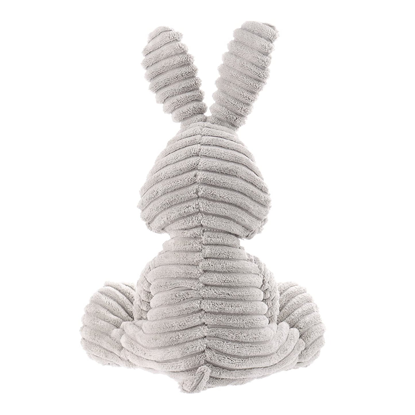 Apricot Lamb Toys Plush Corduroy Rabbit Bunny Stuffed Animal Soft Cuddly Perfect For Child (Gray Bunny,8.5 Inches