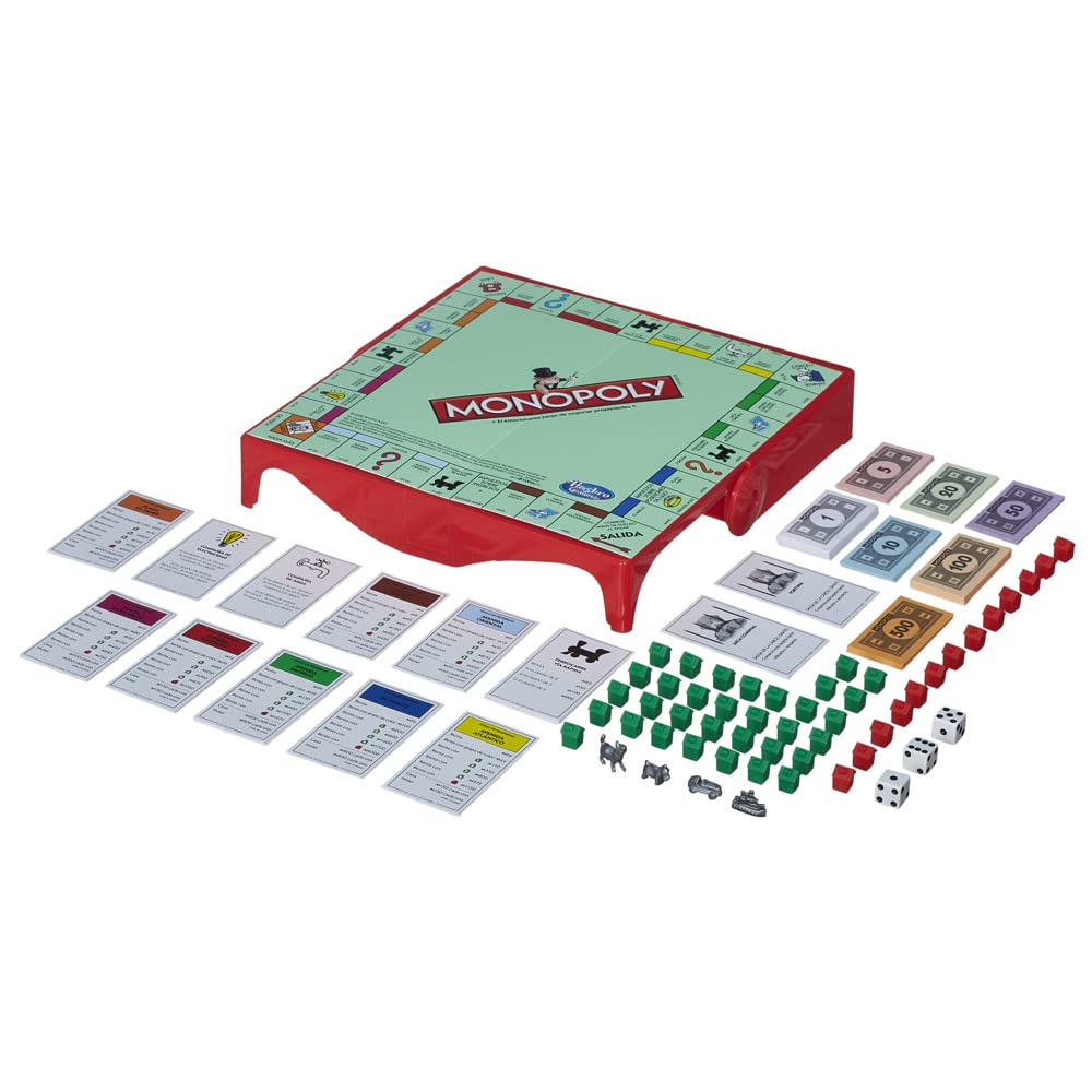 Hasbro Gaming Monopoly Grab And Go Game