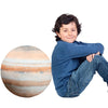 Elainren Soft Jupiter Plush Toy - Realistic Stuffed Space Planet Toy - Cute Solar System Plushie Doll - Gifts/10.6''
