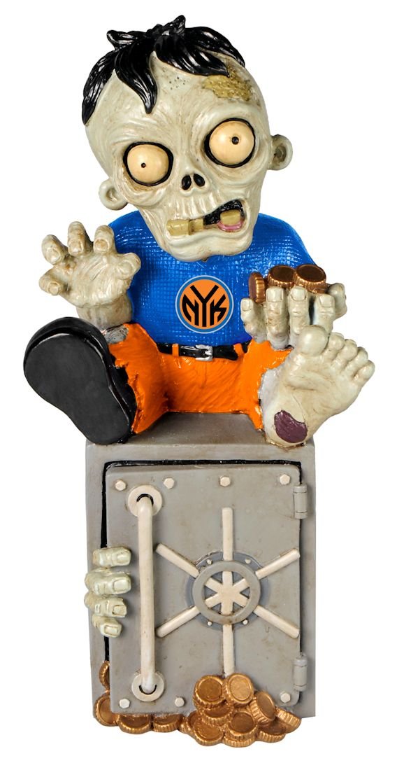 Foco Nba New York Knicks Resin Zombie Bank
