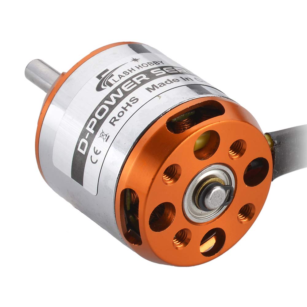 FLASH HOBBY D2836 Brushless Outrunner Motor 1500KV for 2-4S RC Helicopter & Drone