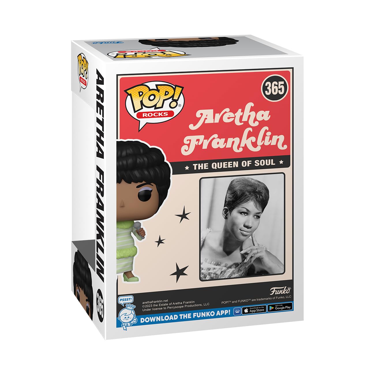 Funko Pop! Rocks: Aretha Franklin - (Green Dress) - Collectable Vinyl Figure - Gift Idea - Official Merchandise - For Kids & Adults - Music Fans - Model Figure For Collectors And Display