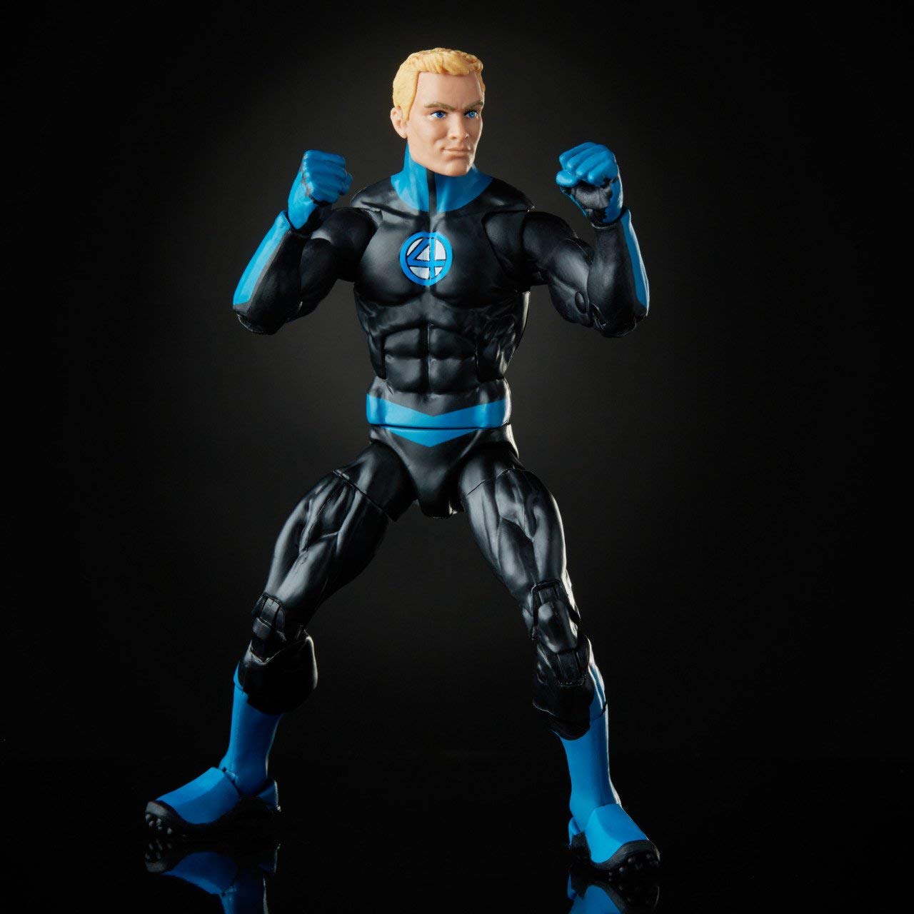 Marvel Legends Series Fantastic Four 6' Collectible Action Figure Human Torch Toy, Premium Design, 4 Accessories, 3 Build-A-Figure Parts