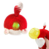 Stress Buster Stress Reliever for Kids/mature-themed Plushie Pinch Decompression Vent Ball Soft Beads -Squeeze Squishy Ball with Plushie Cover(Red Fox)