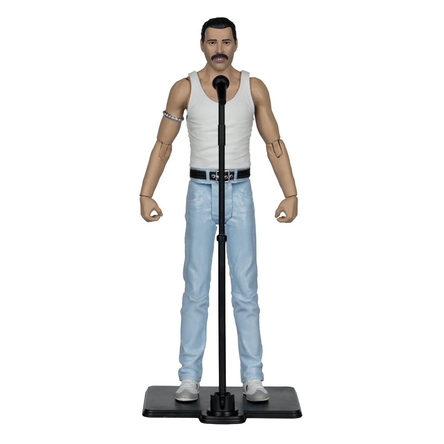 McFarlane Toys Music Maniacs Rock Freddie Mercury Action Figure 6in Multicolor Plastic Model 14206