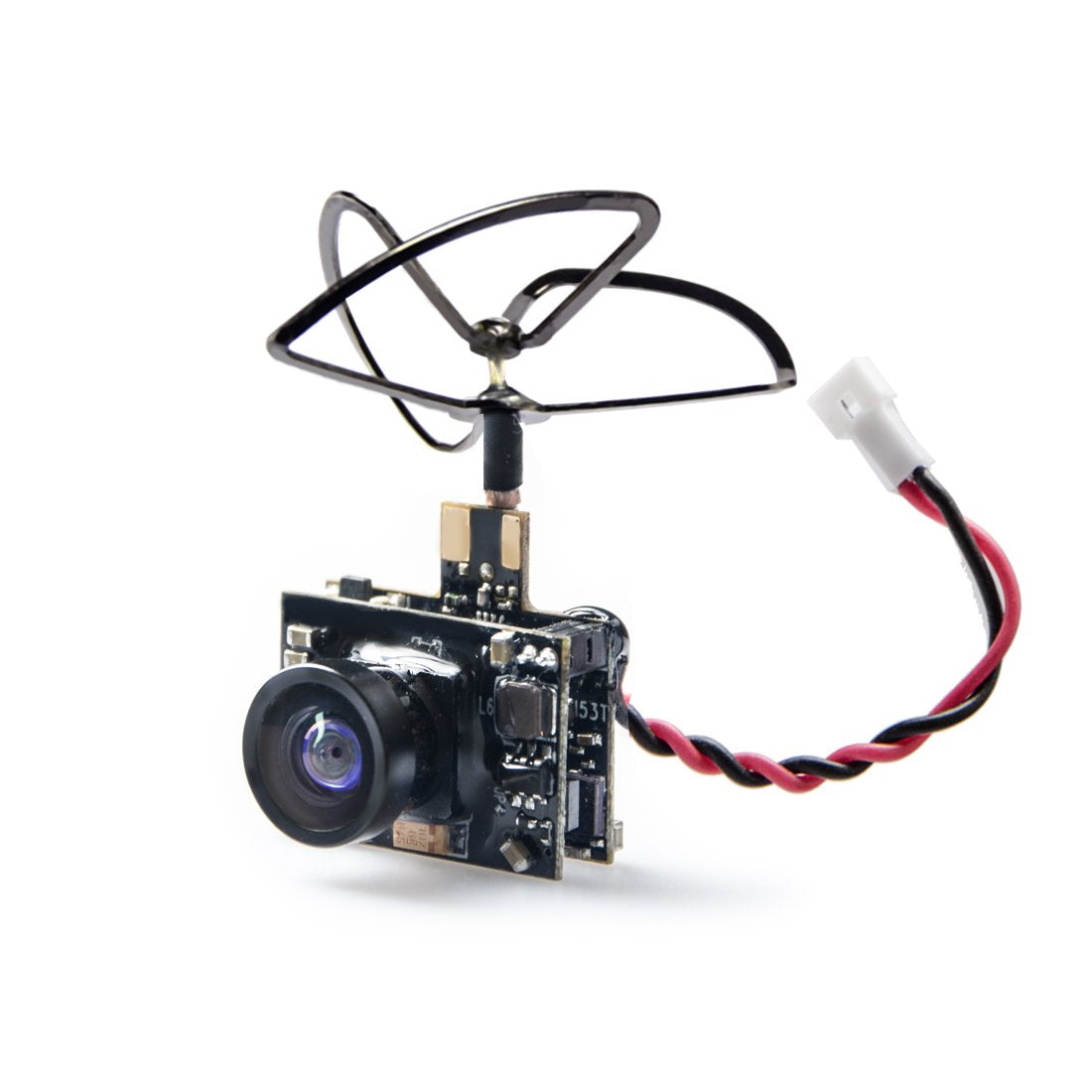 Wolfwhoop WT03 Micro FPV AIO 600TVL Camera 5.8G 25/50/200mW Adjustable Transmitter with Cloverleaf Antenna for Mini Aircraft