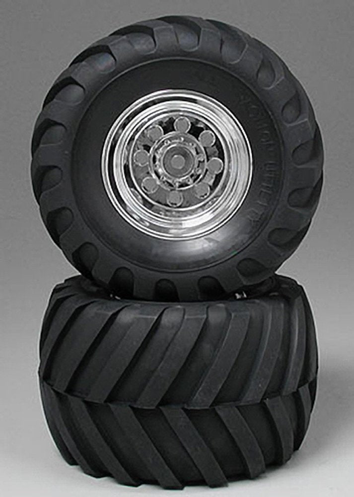 TAMIYA 9805619 Rear Tire/Wheel 58242 (2)