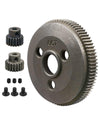 86T 48P Spur Gear Set Metal Steel with 19T 21T Pinions Gear Sets Upgrade Parts Replace Traxxas 4686 Fit for 1/10 Traxxas Slash 2