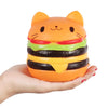 Anboor 4.5'' Squishies Jumbo Slow Rising Kawaii Squishie Cat Hamburger Bread Toy