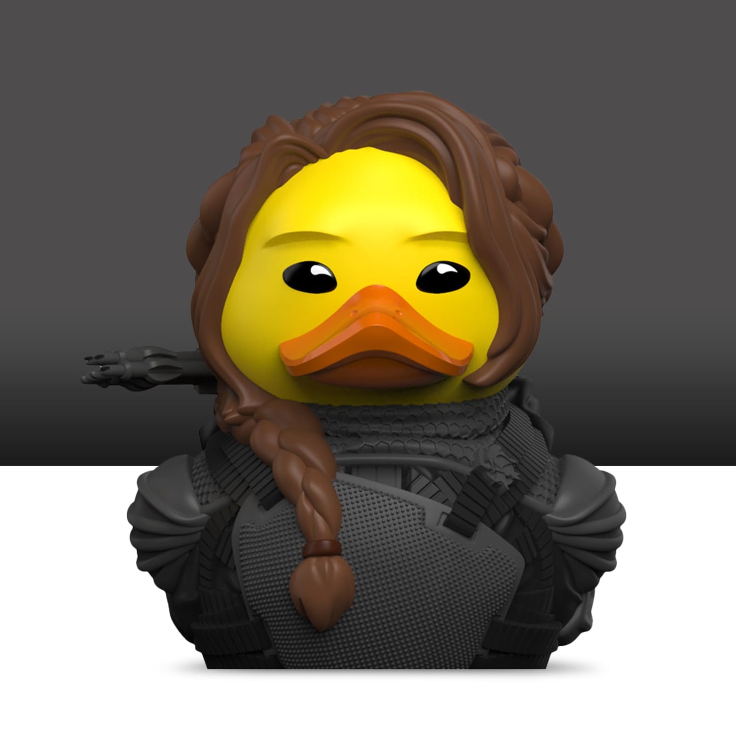 TUBBZ First Edition Katniss Everdeen Collectible Vinyl Rubber Duck Figure - Official The Hunger Games - Action TV, Film