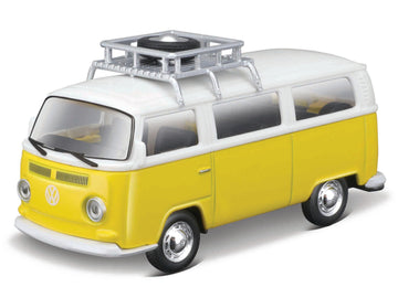 Maisto Volkswagen Van Samba Diecast Model, Assorted Colors, Metal, Model 21237