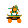 Teenage Mutant Ninja Turtles Mikey Cowabunga Skate RC - Green, Plastic, Model 71124, Imitates Real Skate Tricks, Ages 5+