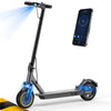 Navic Electric Scooter Adults, 19Mph Top Speed, 19 Miles Range, 8.5'' Solid Tires, Folding E-Scooter With Dual Braking Dual Susp