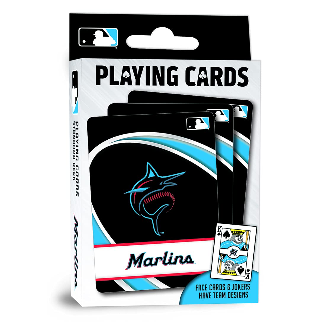 Miami Marlins Playing Cards