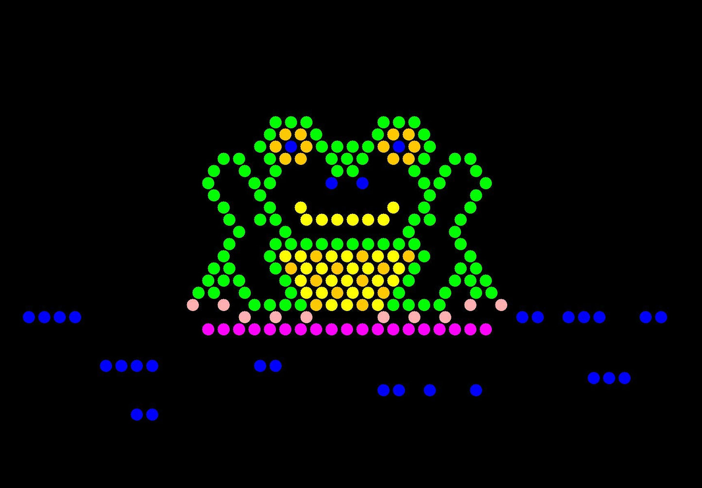 Illumipeg Zoo Refill Templates For Pre-1994 Original Lite Brite (10 Sheets, 9X12)