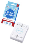 Didax Linear Graphs Algebra Card Game,White