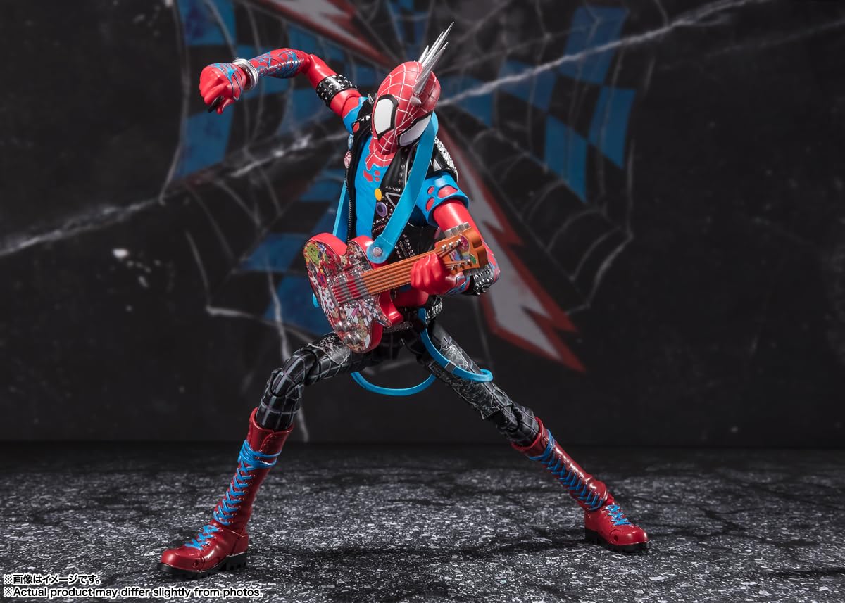 Tamashii Nations - Spider-Man: Across The Spider-Verse - Spider-Punk, Bandai Spirits S.H.Figuarts Action Figure