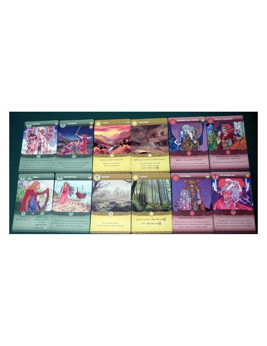 Inis Board Game | Strategy Game Based On Celtic Mythology | Area Majority And Card Drafting Game For Adults And Teens | Ages 14+