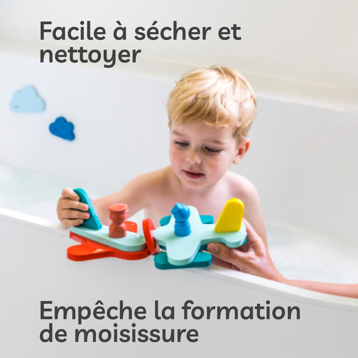 Quut | Puzzle Friends | Up In The Air | Award Winning Children'S Bath Toy & Game