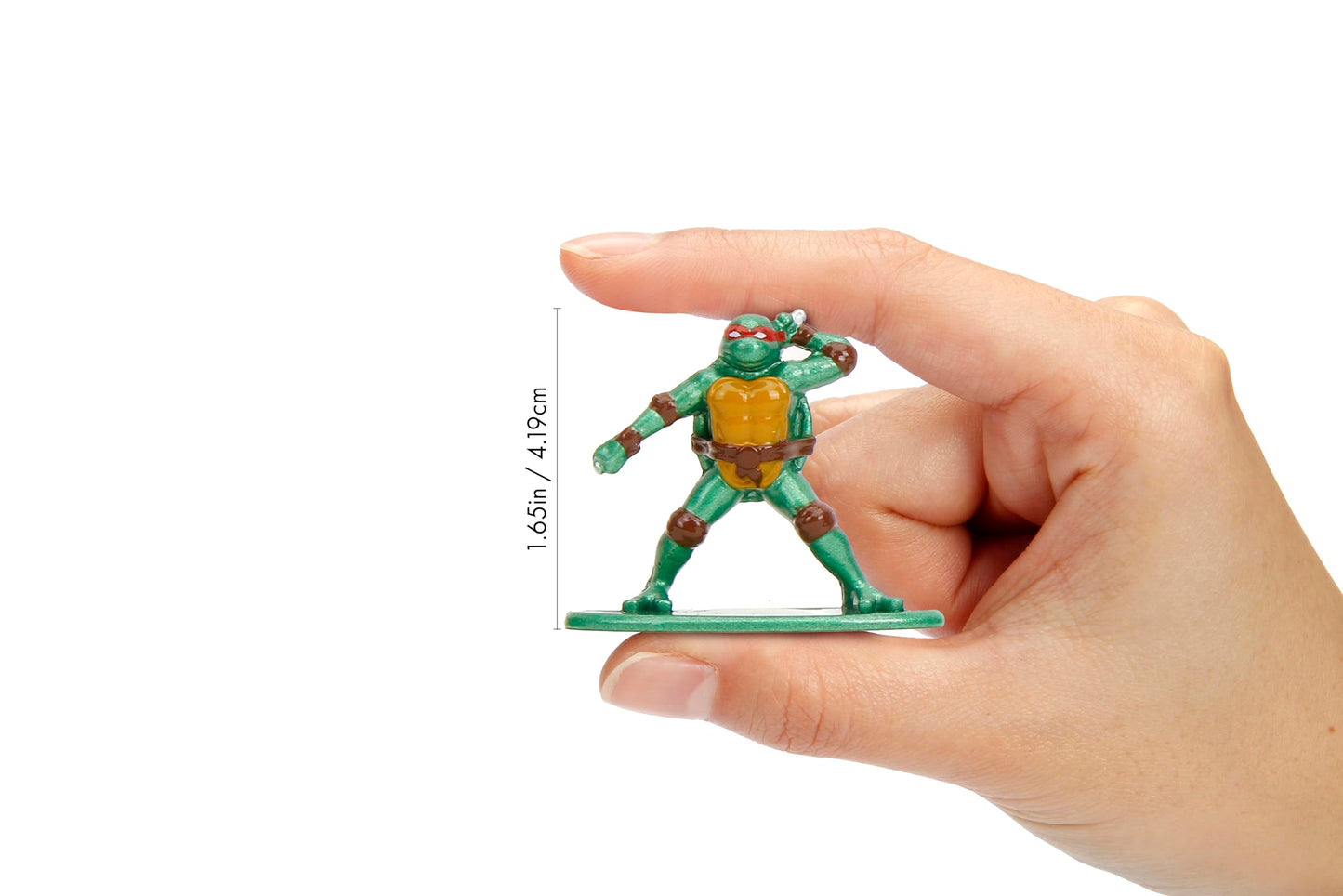 Tmnt 1.65' 18-Pack Wave 2 Die-Cast Figures Nano Metalfigs, Toys For Kids And Adults