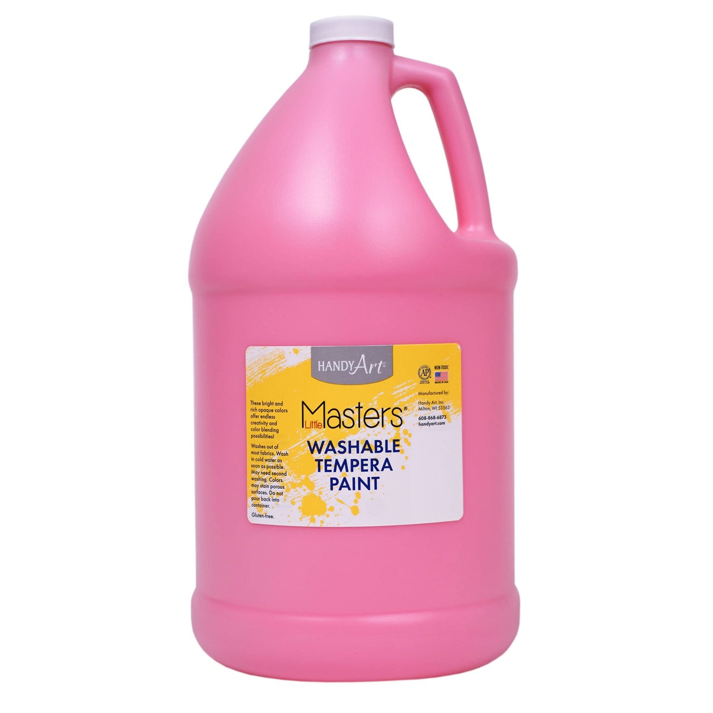 WASHABLE TEMPERA PAINT GALLON PINK