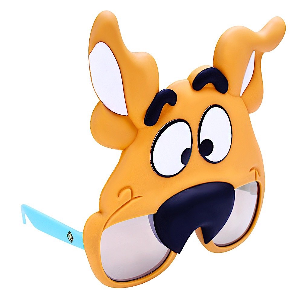 Sun-Staches Scooby Doo Sunglasses | Mask Costume Accessory | UV400 | One Size Fits Most