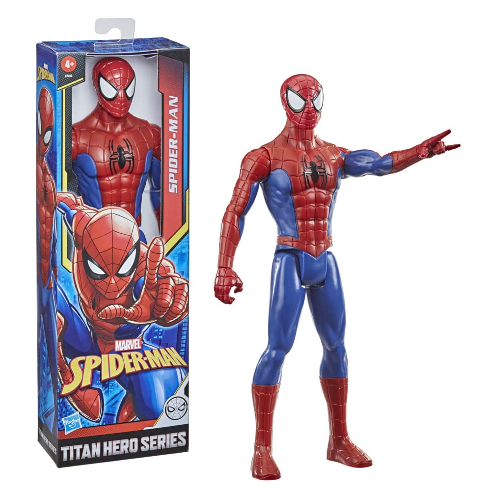 Marvel Spider-Man Titan Hero Series Action Figure, 30-Cm-Scale Super Hero Toy, For Kids Ages 4 And Up