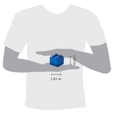 Room Copenhagen Lego Mini Box, Brick 4, Blue
