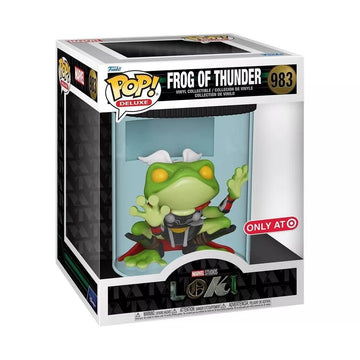 Funko POP! Deluxe Loki Frog of Thunder Vinyl Figure - Limited Edition Green Collectible - Model 55930