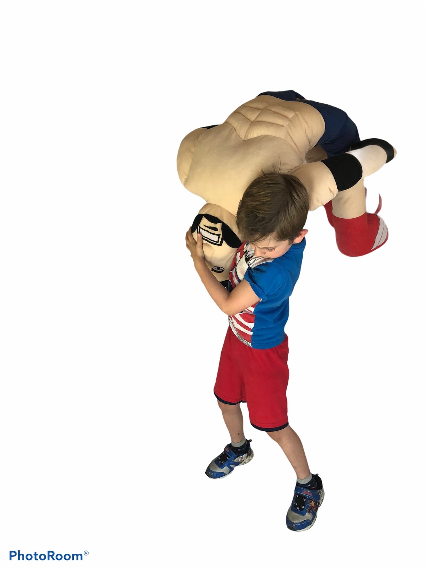 Wrestle Mates 4 Foot Tall Stuffed Doll (Black)