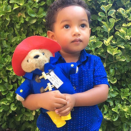 Yottoy Paddington Bear Collection | Classic Paddington Bear Soft Stuffed Animal Plush Toy - 10”H