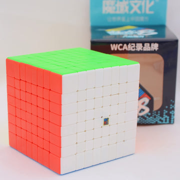 Bukefuno MoYu Meilong 8x8 Speed Puzzle Cube MFJS 8x8 Magic Cubes Moyu Cube Stickerless Meilong 8x8x8 Cubing Classroom MF8 Speed