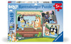 Ravensburger Bluey Toys - 3X 49 Piece Jigsaw Puzzles for Kids Age 5 Years Up - Gifts for Children