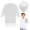 Jeyiour 20 Pack Disposable Lab Coats For Kids White Scientist Costume Kids Lab Coat Scientist Bulk Toddler Doctor Costume With E