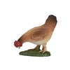 Mojo Hen Eating Realistic Farm Animal Hand Painted Toy Figurine