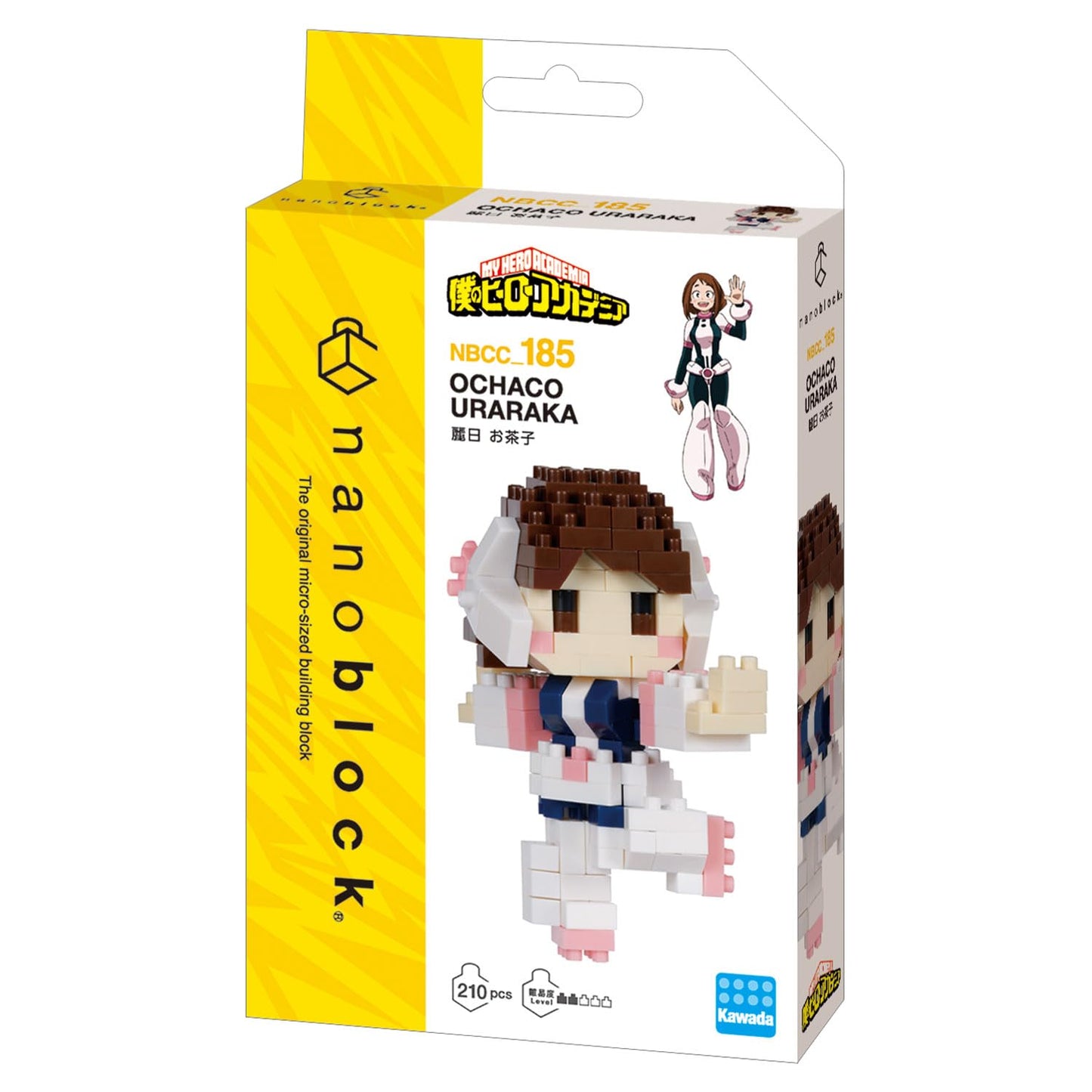 Nanoblock - My Hero Academia - Ochaco Uraraka Ver. 2, Character Collection Series Building Kit