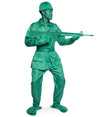 Tipsy Elves’ Men’S Toy Soldier Costume - Classic Kids Toy Green Halloween Jumpsuit Size Medium