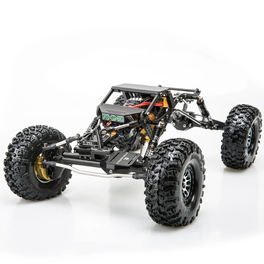 Rhinoesc Rhinorc W1 Chassis,Crawler Frame Chassis Kit,With Titanium Alloy Link Kit For 1/10 Rc Crawler Car (W1 Kit)
