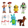 Toy Action Figures Story Toys Set, 1.5-2.3 Inches Tall Action Figures With Woody, Buzz And Jessie,Toy Anime Figurines Story Char